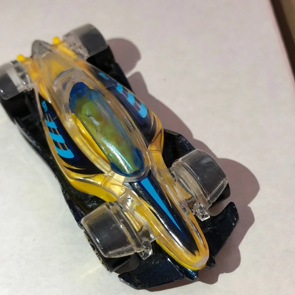 Yellow and Black Formula Street Toy Race Car